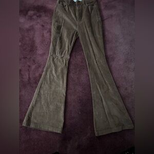 Hollister Corduroy Brown Pants